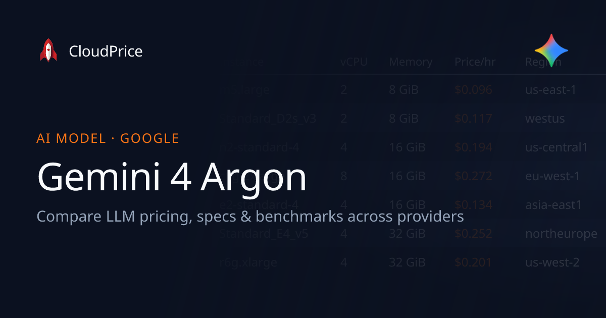 gemini-4-argon-pricing-specs-google-cloudprice